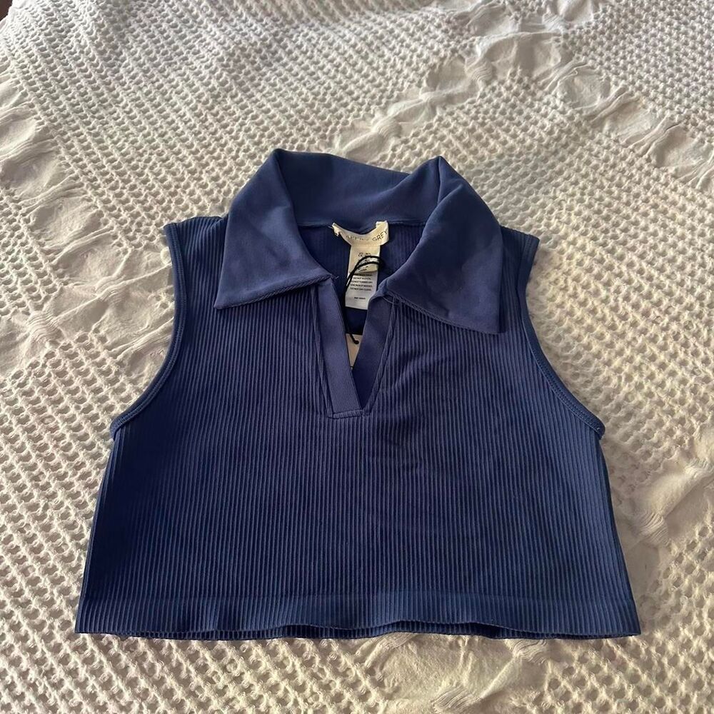 Unbranded Women's Blue Crop-top